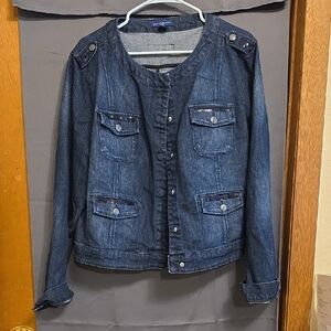 Bandolino Dark Blue Jean Jacket